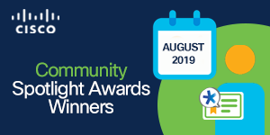August's Community Spotlight Awards